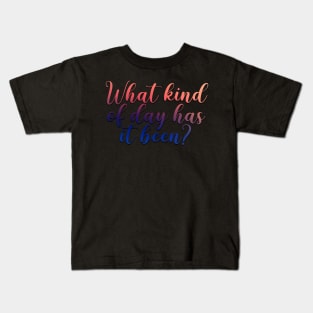 West Wing What Kind of Day has it been? Kids T-Shirt